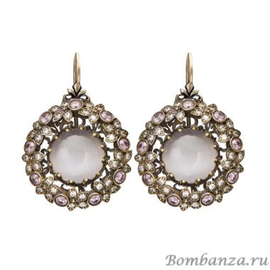Серьги Fiore di Firenze OR1405 GRIGIO Серьги Fiore di Firenze OR1405 GRIGIO